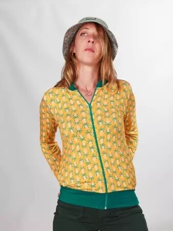 Teddy Pinia jaune teddy graphique jaune solaire