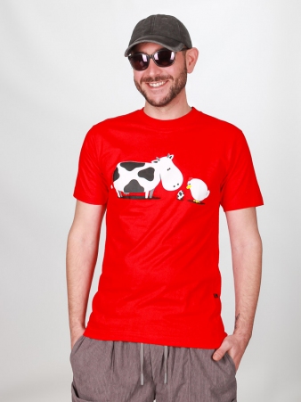 Tee shirt M�tissage Rouge t-shirt m�tissage rouge symbolique culturel