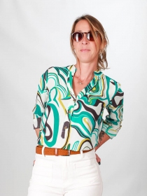 Chemisier Bohème Boho lagoon
