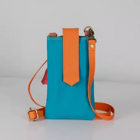 Sac pour t�l�phone Janis Cara�be pochette t�l�phone motif Cara�be exotique