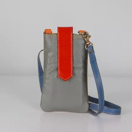 Sac pour t�l�phone Janis Madagascar pochette t�l�phone aux tons naturels