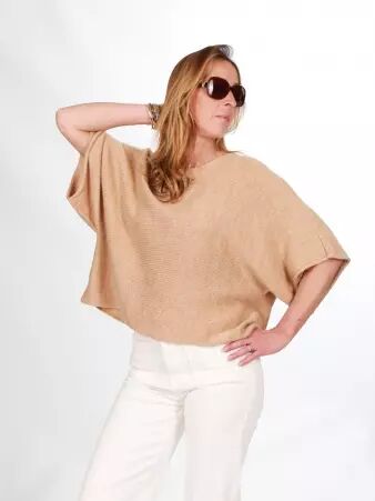 Pull Adonis beige pull Adonis beige � l'allure naturelle