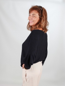 Top Noy Navy m&eacute;tallis&eacute;