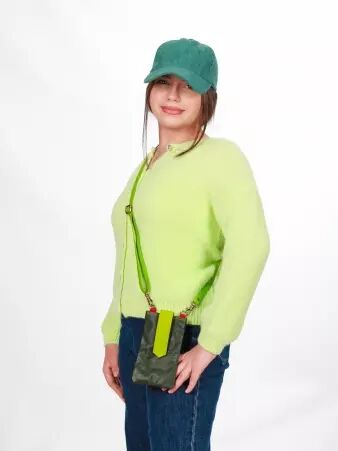 Gilet alpaga 6 boutons Vert clair pi�ce vestimentaire moderne