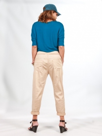 Pantalon jogger Lyocell Ciment