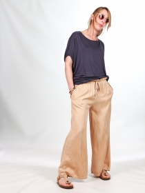 Pantalon Lyocell camel