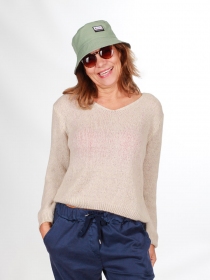 Pull Myrrha baby alpaga Beige