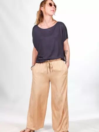 Top Mariposa Navy top chic bleu profond