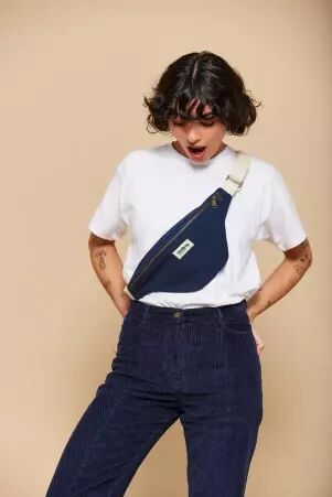Sac banane Olivia Navy sac banane f�minin bleu marine