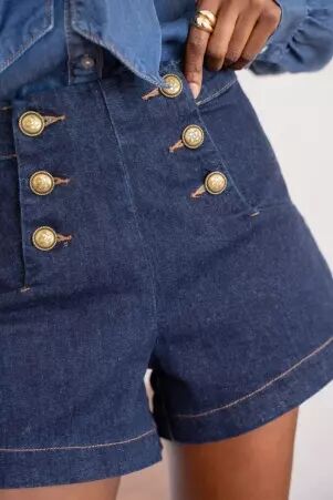 Short � pont Victorinette Brut short brut style marin d�contract�