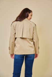 Trench déperlant Charlize Beige