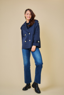 Trench déperlant Charlize Navy