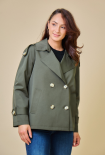 Trench déperlant Charlize Kaki