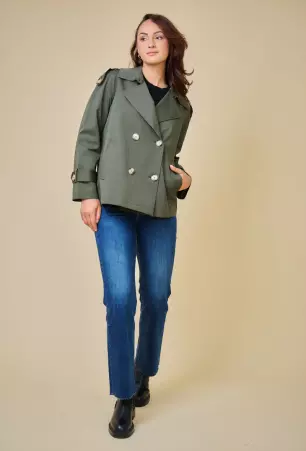 Trench d�perlant Charlize Kaki trench d�perlant kaki esprit outdoor