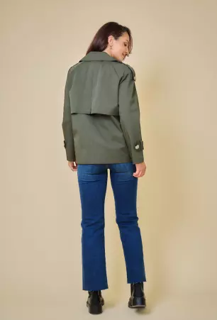 Trench d�perlant Charlize Kaki trench d�perlant kaki esprit outdoor