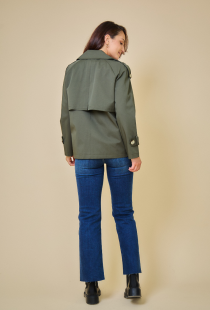 Trench déperlant Charlize Kaki