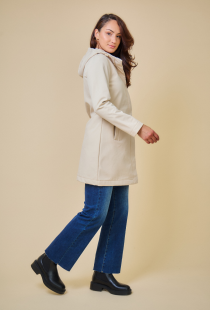 Parka mi-longue imperméable Softshell<br />
Siena Beige