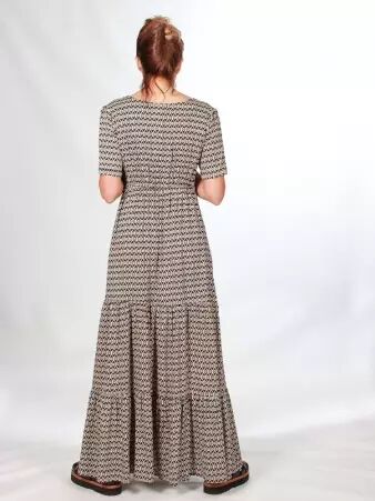 Robe Bor�al Osiris robe imprim�e d'inspiration mythique