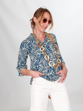 Chemisier Boh�me Calathea accessoire mode au style contemporain