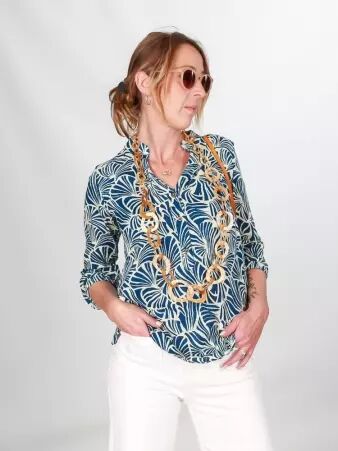 Chemisier Boh�me Calathea accessoire mode au style contemporain