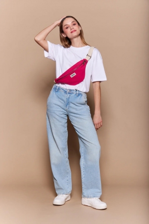 Sac banane Olivia Fuchsia sac banane boh�me fuchsia vibrant