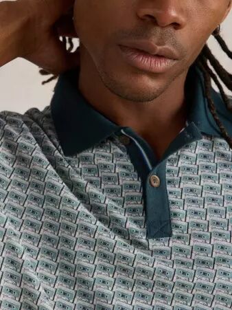 Polo cassette tape polo graphique inspiration r�tro