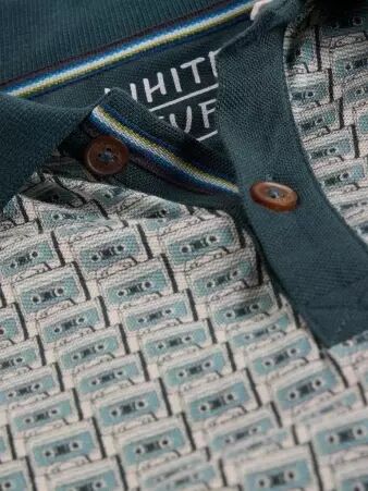 Polo cassette tape polo graphique inspiration r�tro