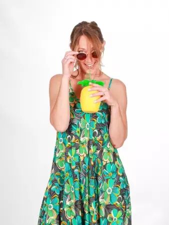 Robe Hera Hippie flower robe estivale fleurie