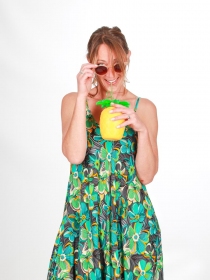 Robe Hera Hippie flower robe f&eacute;minine douce