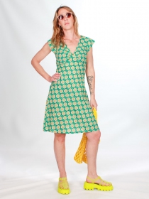 Robe Esther Pomelo vert robe artistique