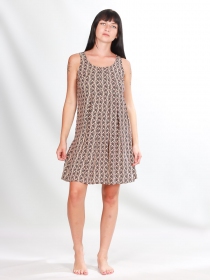 Robe Adelhi Black pampas pi&egrave;ce boh&egrave;me &eacute;l&eacute;gante