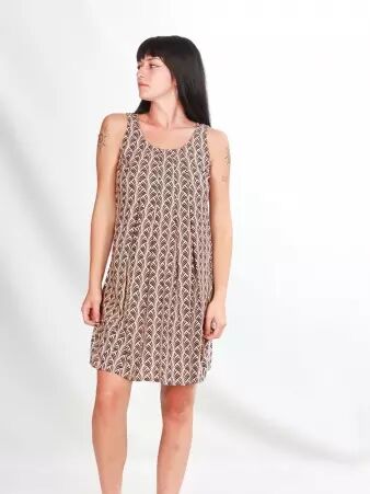 Robe Adelhi Black pampas v�tement f�minin a�rien