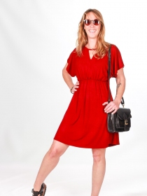 Robe Adelie Lie de vin