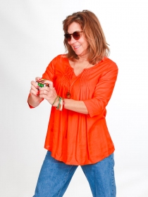 Top Chula Rouge coquelicot