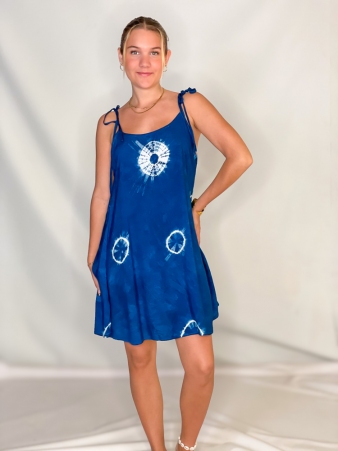 Robe Noa Tie dye Miru robe fluide color�e