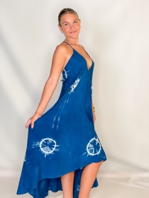 Robe Chloe Tie dye miru robe fluide boh&egrave;me