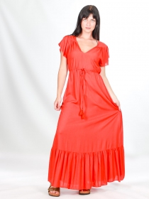 Robe longue Billy Potimarron robe fluide confortable