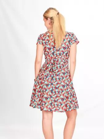 robe Kimono Qipao Clema rouge robe �l�gante styl�e