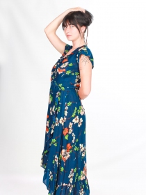 Robe kimono Aligato Poiret robe f&eacute;minine chic