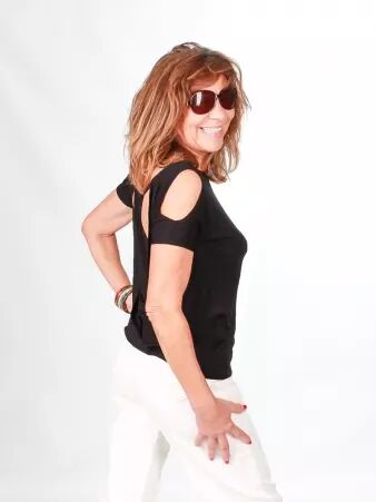 Top V�nice Noir top minimaliste noir moderne