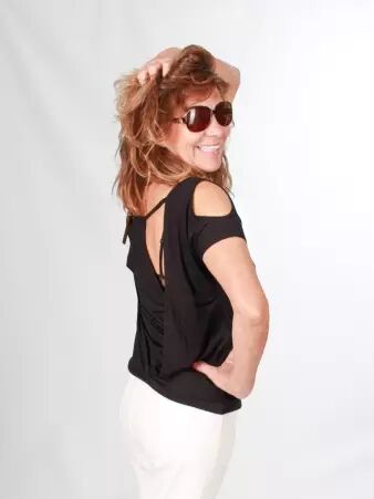 Top V�nice Noir top minimaliste noir moderne