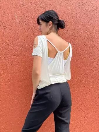 Top V�nice ivoire top chic ivoire naturel