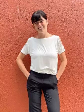Top V�nice ivoire top chic ivoire naturel