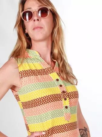 Robe Naguy Rainbow Scales robe boh�me vibrante