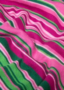 Pull Marvellous Minds soft lotus stripe maille artistique