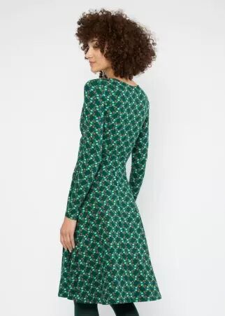 Robe Hot Knot shimmering night flower robe fluide scintillante