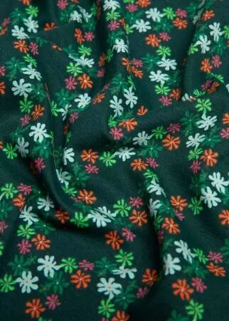 Robe Hot Knot shimmering night flower robe fluide scintillante