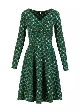 Robe Hot Knot shimmering night flower robe fluide scintillante