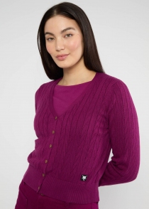 Cardigan Save the World starlight pink knit