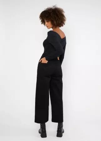Top Lovebirds Kiss black and strong top graphique noir puissant
